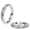 Channel Set Round Half Eternity Band 1