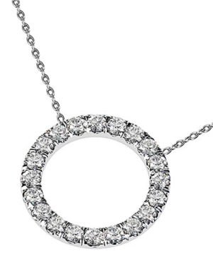 Circle of Diamonds Pendant 3 3