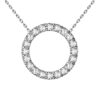 Circle of Diamonds Pendant 5