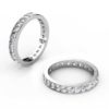 Classic Pave Set Diamond Eternity Band 1 2