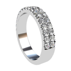 Down Diamond Wedding Band7