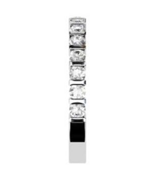 End Set Diamond Wedding Band 5