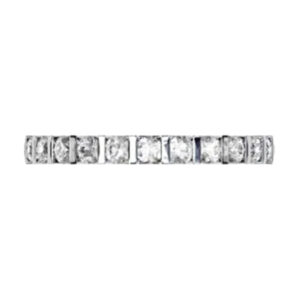 End Set Diamond Wedding Ring