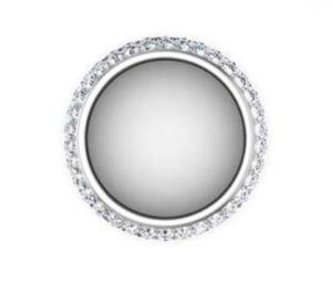 Five Row Diamond Cobblestone Eternity Band 3