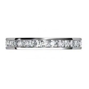 Full Channel Set Diamond Eternity Ring