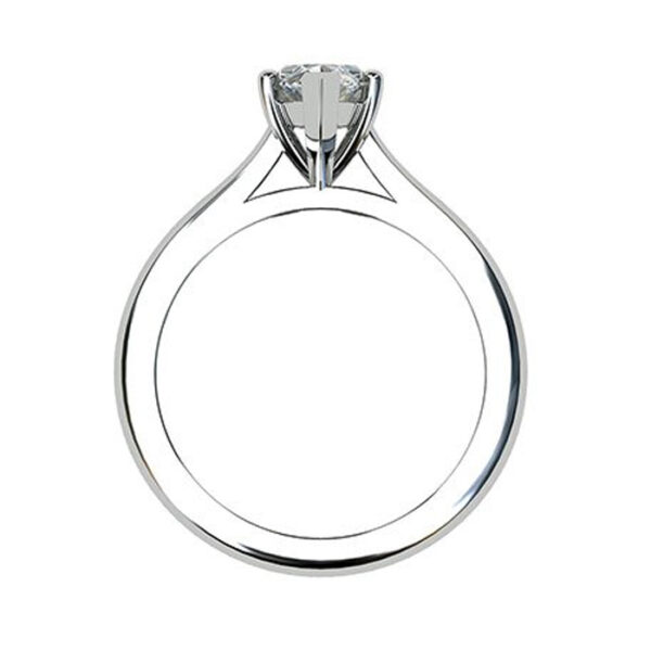 Marquise Cut Diamond Classic Solitaire Ring w