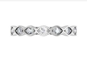 Modern Eclipse Half Eternity Band 2