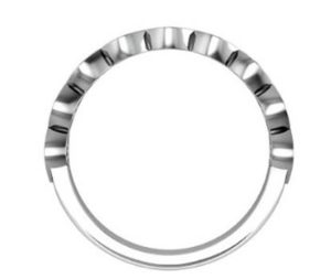 Modern Eclipse Half Eternity Band 3
