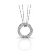 Pave Set Circle of Diamonds Pendant 5