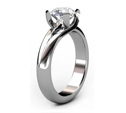 Split Shank Pavé Cushion Cut Engagement Ring - PureGemsJewels