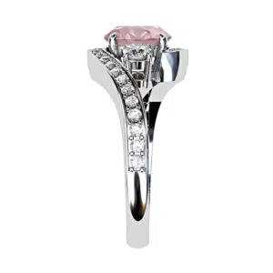 pink diamond three stone ring 4