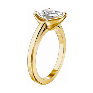 Trilliant Diamond Solitaire Engagement Ring 2