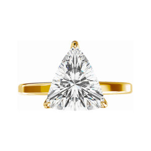 Trilliant Diamond Solitaire Engagement Ring