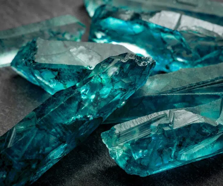 aquamarine raw gemstone