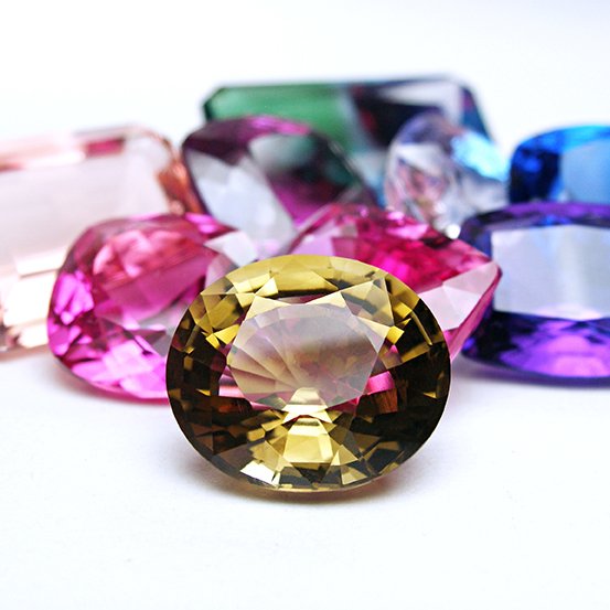 coloured sapphire gemstones