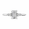 emerald cut diamond with side diamond features 2