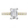 emerald cut solitaire engagement ring