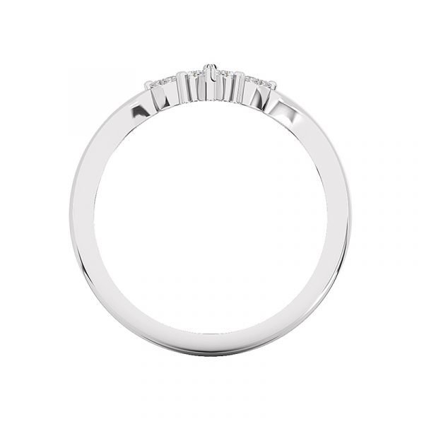 fitted marquise diamond wedding ring 1