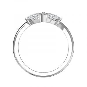 fitted marquise shaped wedding ring 1