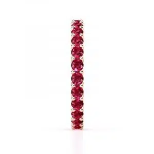 ruby eternity ring rose gold 2