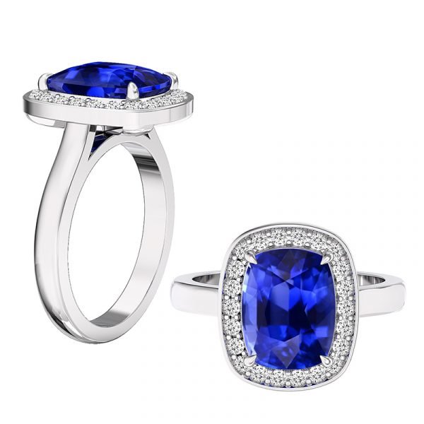 sapphire halo