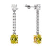 yellow diamond drop earrings copy