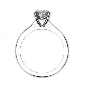 simple solitaire ring oval diamond 2