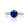 diamond band saphire ring 2