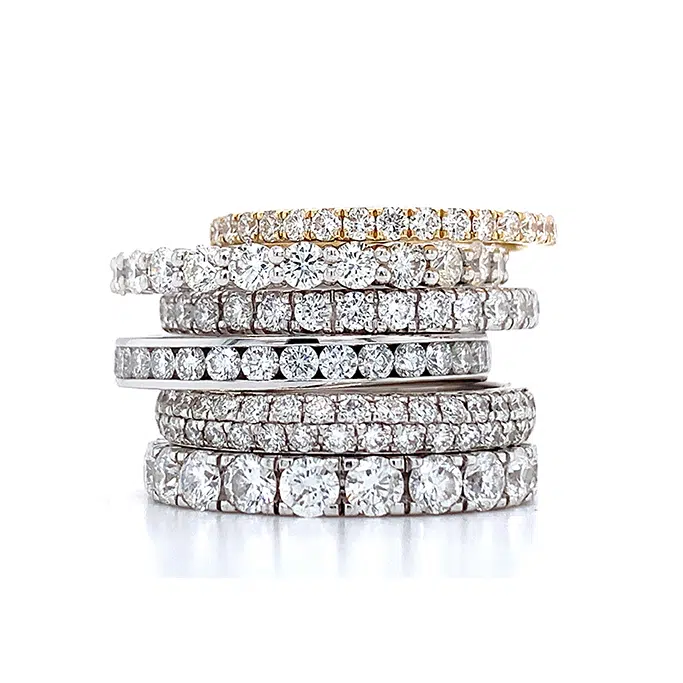 wedding eternity ring stack homepage