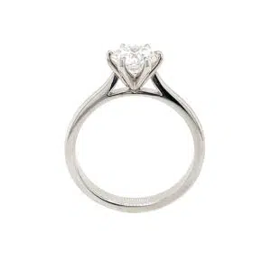 6 claw diamond ring setting