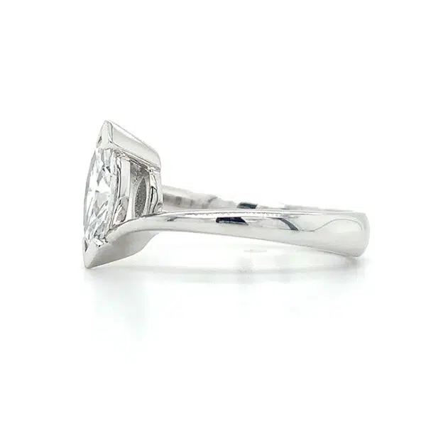 marquise diamond ring split band sode