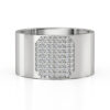 mens diamond engagement ring thick band 5