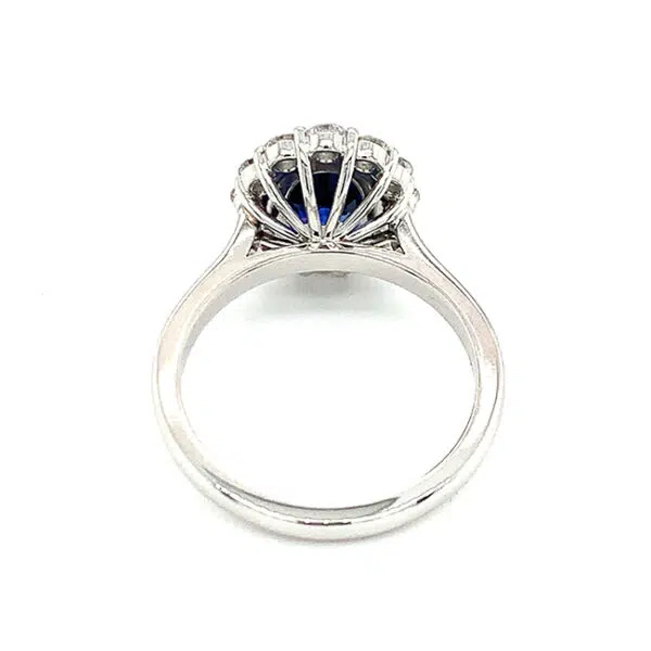 sapphire with diamond halo ring 3