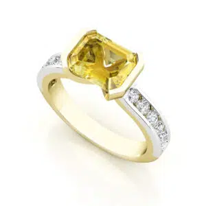 east west yellow diamond pave band 2