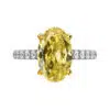 yellow diamond solitaire engagement ring 1