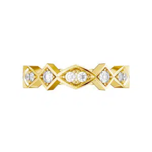 art deco eternity ring with diamonds1