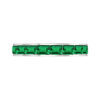 baguette emerald eternity ring