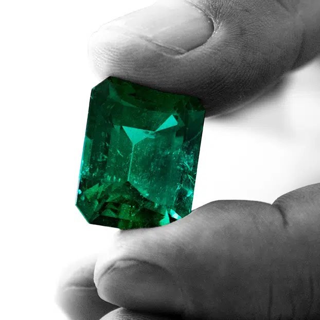 emerald hand square