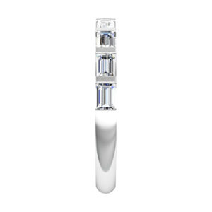 Baguette Diamond End Set Wedding Ring4