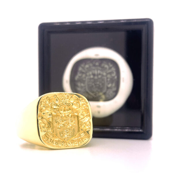 Family Crest Ring Wax