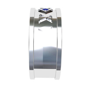 Roman Numeral Mens Ring4