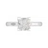 Solitaire Radiant Cut Diamond Engagement Ring copy