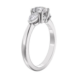 oval three stone with pear side diamonds 2