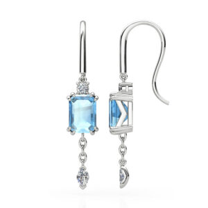 aqua drop earrings with marquise diamodn drops 2