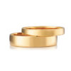 classic plain yellow gold wedding bands