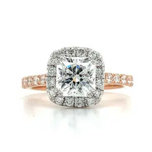 engagement ring remodelling after picture