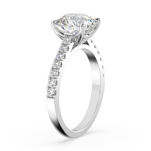 3 ct round diamond engagement ring 2