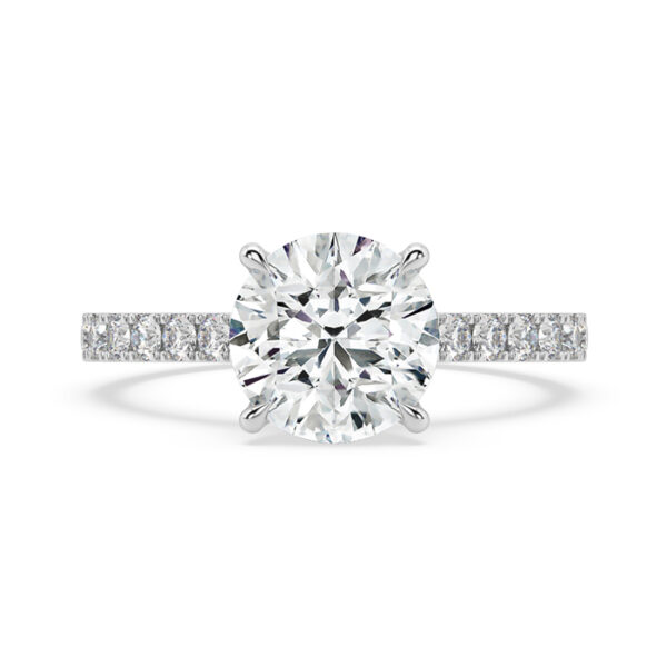 3 ct round diamond engagement ring 4