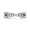 diamond split band wedding ring wg 4