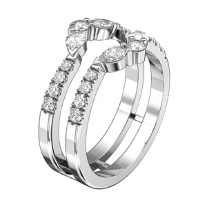 fitted diamond enhancer wedding ring 2